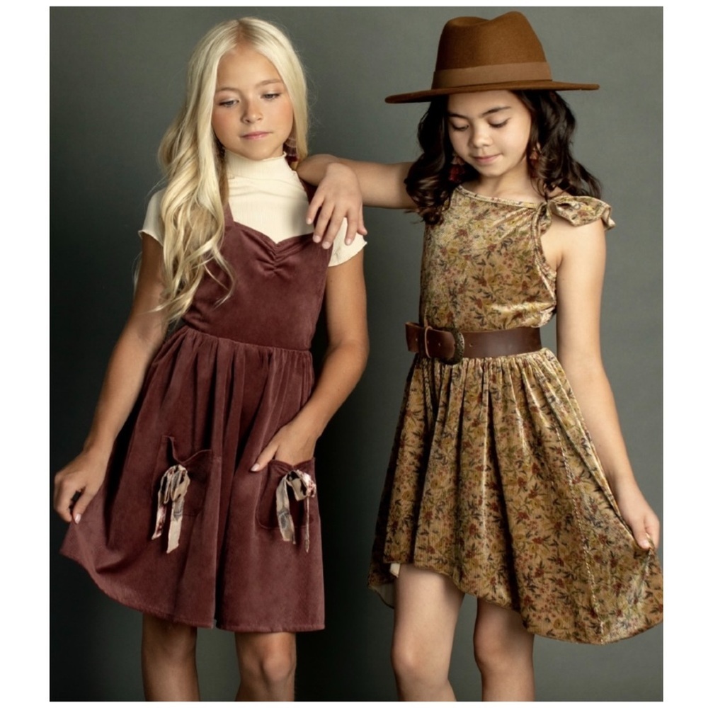 Joyfolie | Cowgirl Prairie Aubri Ribbed Romper Vintage Honey Floral | 12 — image 6 of 8